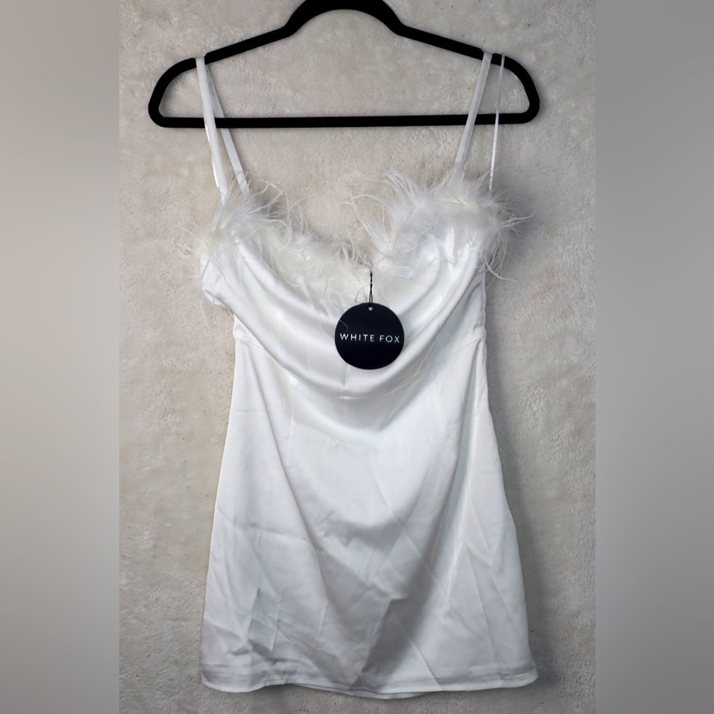 Brand new white mini dress